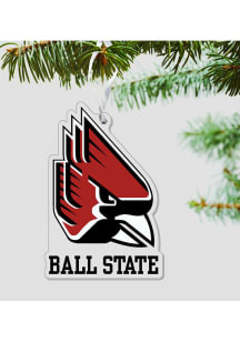 Ball State Cardinals Mascot Ornament