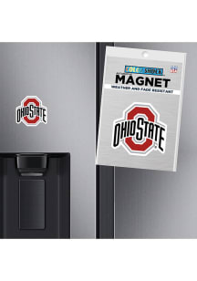Ohio State Buckeyes Red Athletic O Mini Magnet