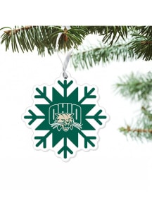 Ohio Bobcats Snowflake Ornament