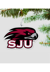 Saint Josephs Hawks Mascot Ornament