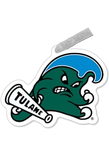 Tulane Green Wave Mascot Ornament - Green