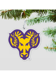 West Chester Golden Rams Mascot Ornament