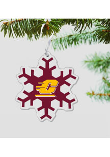 Central Michigan Chippewas Snowflake Ornament