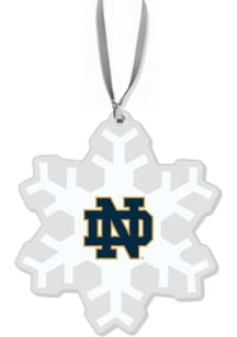 Notre Dame Fighting Irish Snowman Ornament