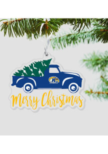 Kent State Golden Flashes Truck with Tree Ornament