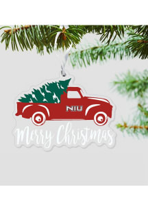 Northern Illinois Huskies Truck with Tree Ornament