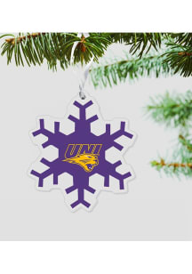 Northern Iowa Panthers Snowflake Ornament