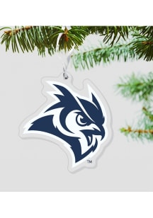Rice Owls Mascot Ornament - Blue