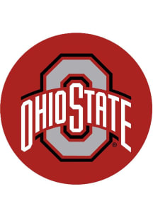 Red Ohio State Buckeyes Main 3in Button