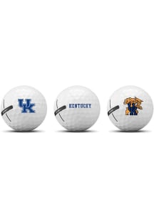 Kentucky Wildcats 3 Pack Golf Balls
