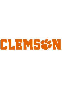 Clemson Tigers Licensed Mark Auto Decal - Orange