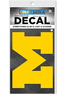 Michigan Wolverines Main Mark Auto Decal - Blue