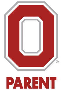 Red Ohio State Buckeyes Parent Decal