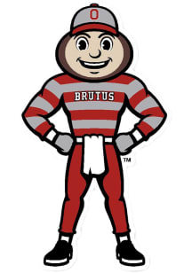Red Ohio State Buckeyes 12in Mascot Sign