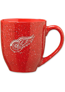 Detroit Red Wings 16oz Speckle Ceramic Mug - Red