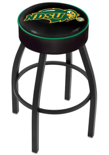North Dakota State Bison Swivel Pub Stool - Black