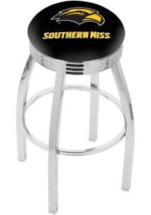 Southern Mississippi Golden Eagles 3 Ring Chrome Seat Pub Stool -