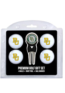 Baylor Bears Divot Tool 4 Pack Golf Gift Set