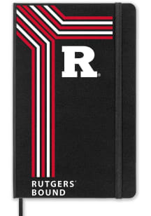 Black Rutgers Scarlet Knights School Bound team logo Notebook and Folder