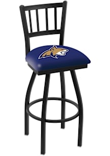 Montana State Bobcats Swivel Counter Pub Stool - Black