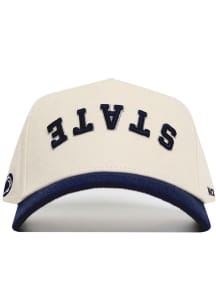 No Rivals Ivory Penn State Nittany Lions Upside Down Classic Adjustable Hat