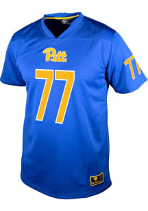 Jackson Brown Genuine Collective Mens Blue Pitt Panthers NIL Football Jersey