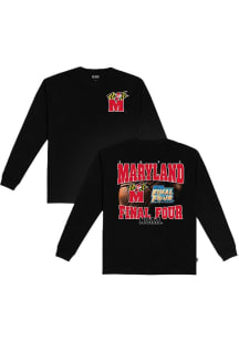 Mens Black Maryland Terrapins Basketball 2002 Final Four Tee