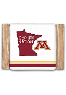 Minnesota Golden Gophers 4 pack Coaster -