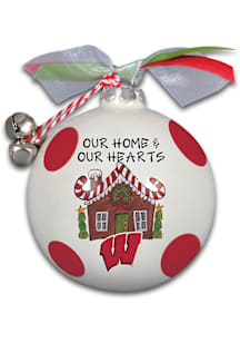 Wisconsin Badgers Gingerbread Decor