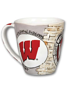 Wisconsin Badgers Seal Ceramic Mug -