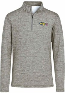 Toddler Grey Drexel Dragons Matthew Long Sleeve Qtr Zip