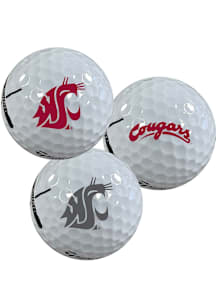 Washington State Cougars team logo Golf Balls