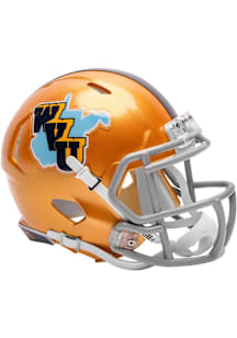 West Virginia Mountaineers Retro Speed Mini Helmet