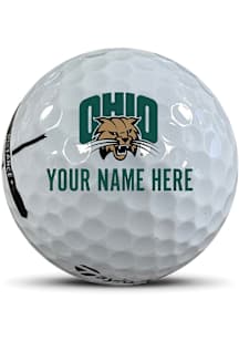 Ohio Bobcats Custom team logo Golf Balls