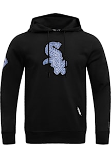 Pro Standard Chicago White Sox Mens Black Varsity Blues Fashion Hood