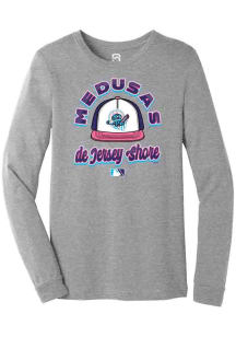 Summit Sportswear Jersey Shore BlueClaws Grey COPA 2025 Long Sleeve T Shirt