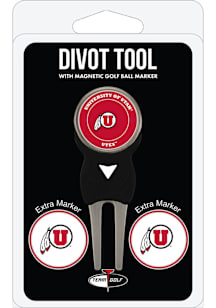 Utah Utes 3 Pack Ball Marker Divot Tool