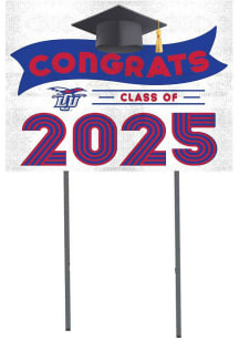 Lubbock Christian University Chaps KH Sports Fan 18x24 Yard Sign with Stakes Class of 2025 Yard Si..