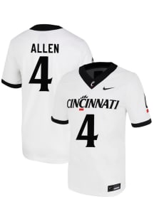 Cyrus Allen Nike Mens White Cincinnati Bearcats NIL Name And Number Football Jersey