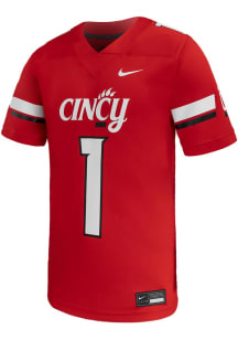 Mens Cincinnati Bearcats Red Nike Replica Game Football Jersey