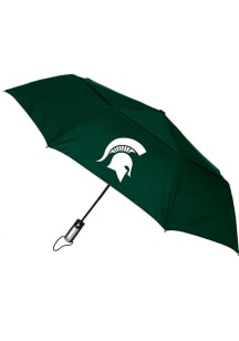 Green Michigan State Spartans Vented Wind Flow Umbrella