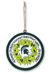 Michigan State Spartans Metal Ornament