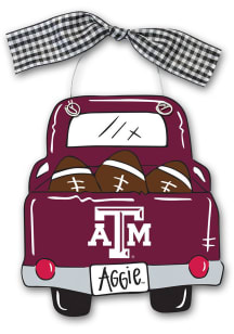 Texas A&amp;M Aggies Wood Truck Ornament
