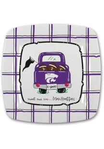 K-State Wildcats 11in Melamine Truck Plate