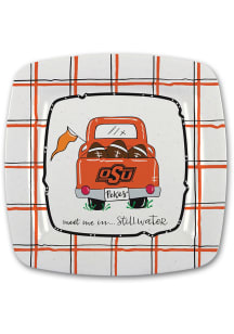 Oklahoma State Cowboys 11in Melamine Truck Plate