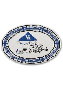 Kentucky Wildcats 18x12 Melamine Oval Tailgate Serving Tray