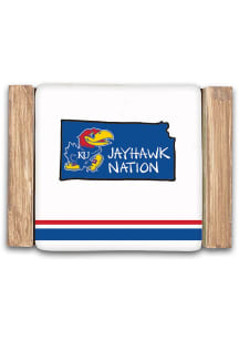 Kansas Jayhawks 4pk Ceramic Coaster
