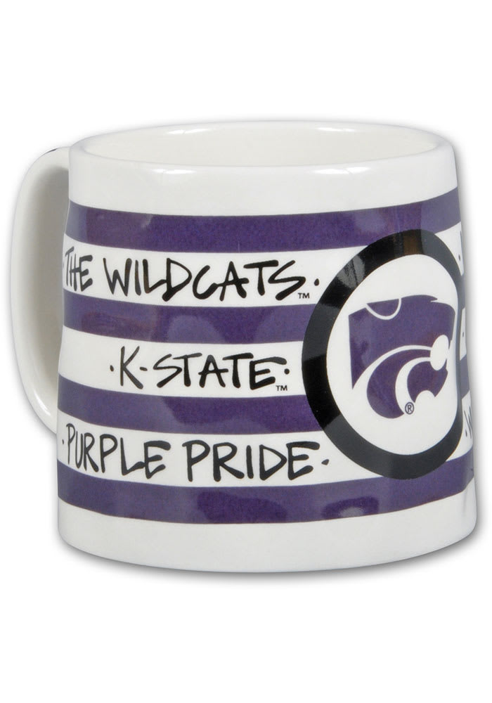 K-State Wildcats 16oz Stripe Mug