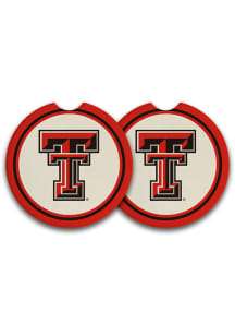 Texas Tech Red Raiders 2 Pack Car Coaster - Red