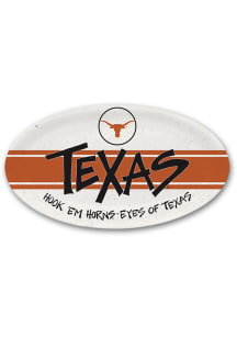 Texas Longhorns 6.75x12.25 Melamine Oval Serving Tray